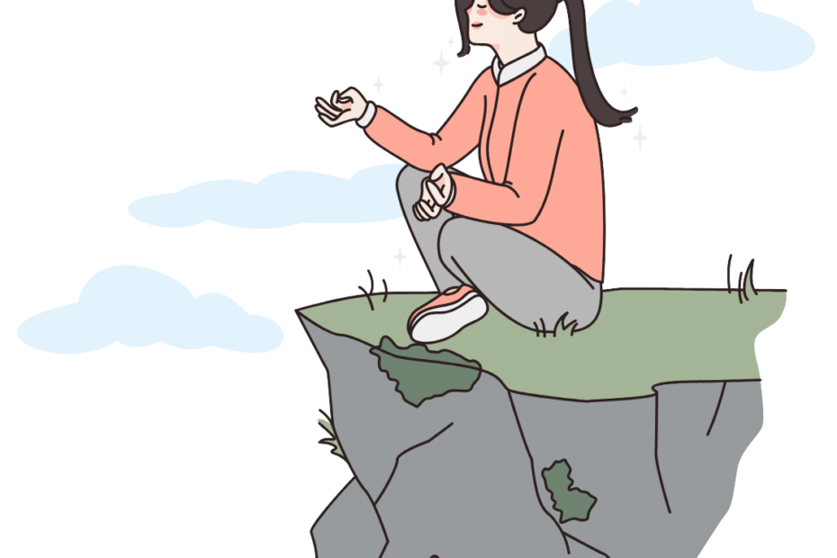 Méditer dans la nature