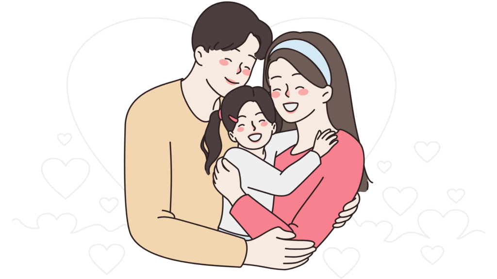Famille aimante